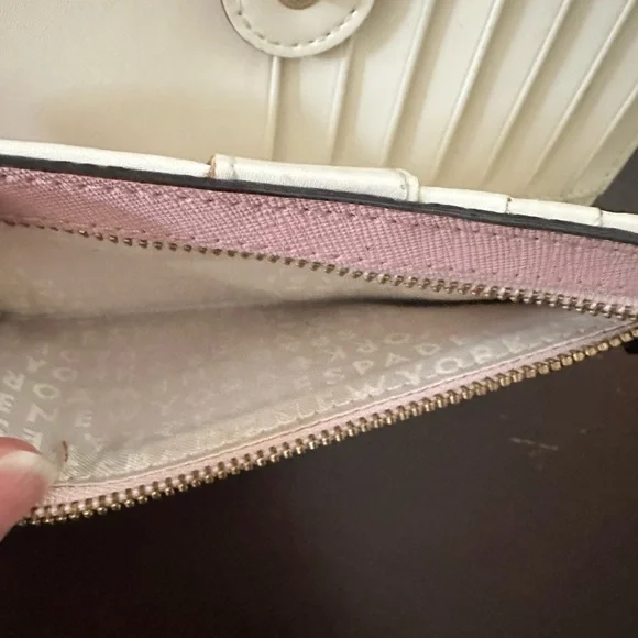 Kate spade ♠️ New York Madison Large Slim Saffiano Leather Bifold Wallet - Picture 4 of 7